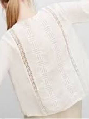 Wilfred Black Entendre Blouse with lace detailing